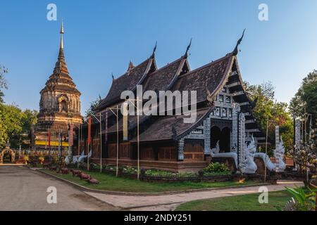 Wat Lok Moli, alias Wat Lok Molee, in Chiang Mai, Thailand Stockfoto