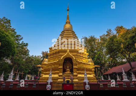 Wat Phan Ohn befindet sich in der altstadt von chiang Mai, thailand Stockfoto