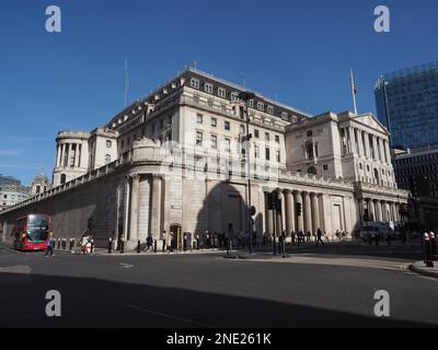 LONDON, Großbritannien - CIRCA OKTOBER 2022: Bank of England BoE Stockfoto