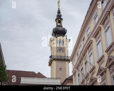 Landhaus Castle oder Linzer Landhaus wurde 1571 erbaut. Es ist ein architektonisches Denkmal der frühen Renaissance. Liebhaber dieser Ära versuchen, in diese Magni zu kommen Stockfoto