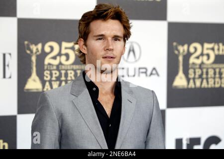 Ryan Kwanten arrives at the Independent Spirit Awards on Friday, March 5, 2010, in Los Angeles. (AP Photo/Matt Sayles)