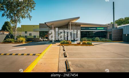 Tamworth, New South Wales, Australien - modernes Centrelink-Gebäude Stockfoto