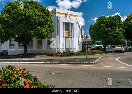 Grafton, New South Wales, Australien - Commonwealth Bank in einem historischen Gebäude Stockfoto