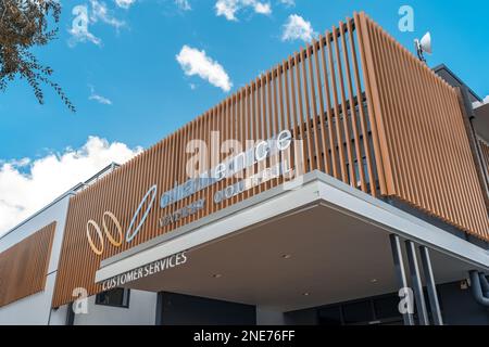 Grafton, New South Wales, Australien – modernes Clarence Valley council Building Stockfoto