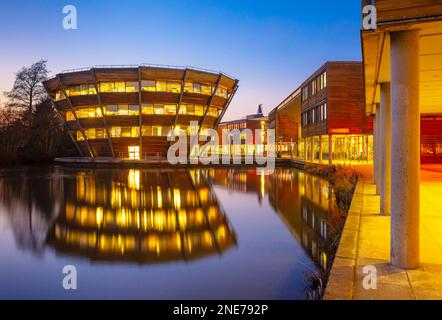 Nottingham University Jubilee Campus Sir Harry and Lady Djanogly Library University of Nottingham Nottinghamshire England GB Europe Stockfoto