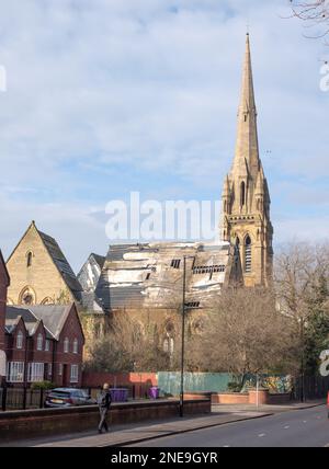 Die ehemalige walisische Presbyterianische Kirche, Princes Road Liverpool Stockfoto