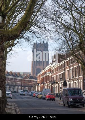 Canning Street Liverpool, Georgian Quarter Stockfoto