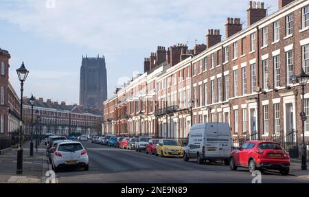 Canning Street Liverpool, Georgian Quarter Stockfoto