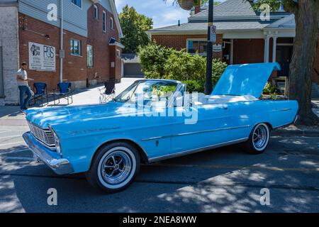 Burlington, ONTARIO, Kanada 9. Juli 2022: Galaxy 500 enthüllt auf der Brulington Car Show 2022, erste Car Show nach dem COVID-19-Ausbruch. Stockfoto