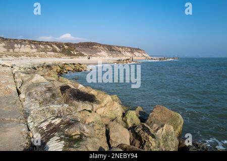 Hengistbury Head Nature Reserve & Beach Stockfoto