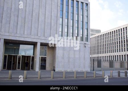 BND-Hauptquartier, Bundesnachrichtendienst, Bundesgeheimdienst, Berlin, Deutschland Stockfoto