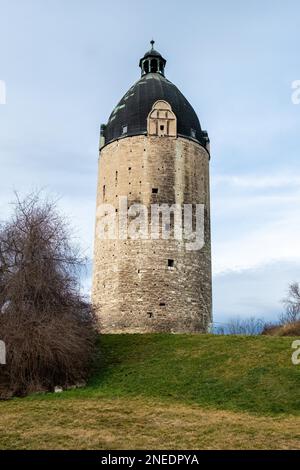 Schloss Neuenburg Freiburg Ubstrut Stockfoto