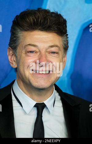 Andy Serkis fotografierte am DIENSTAG, den 6. Dezember 2022 im AVATAR: THE WAY OF WATER World Premiere am Odeon Luxe Leicester Square in London, Großbritannien. Bild von Julie Edwards Stockfoto