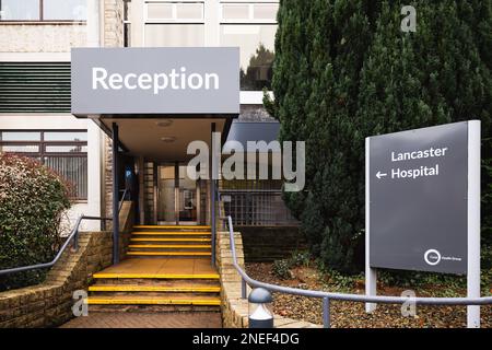 Das Lancaster Hospital ist Teil der Circle Health Group, Großbritanniens führender Anbieter unabhängiger Gesundheitsdienstleistungen Stockfoto