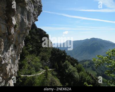 Monte Pasubio, Provinz Vicenza, Venetien, Italien, Europa Stockfoto