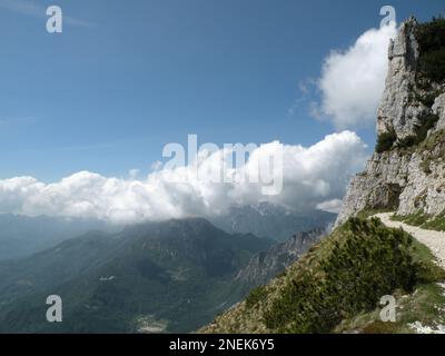 Monte Pasubio, Provinz Vicenza, Venetien, Italien, Europa Stockfoto