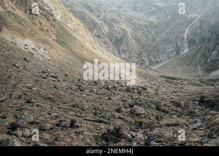 Upper Gesso Valley, Cuneo, Piedmont, Italien. Sommerlandschaft Stockfoto