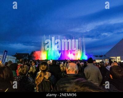 Italien, Inveruno, Herbstmesse von San Martino Stockfoto