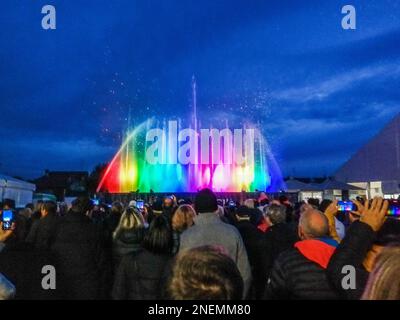 Italien, Inveruno, Herbstmesse von San Martino Stockfoto