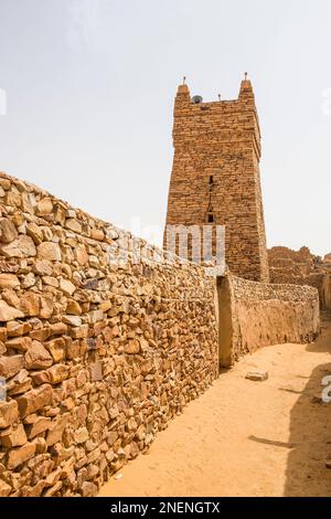 Mauretanien, Chinguetti, lokale Moschee Stockfoto