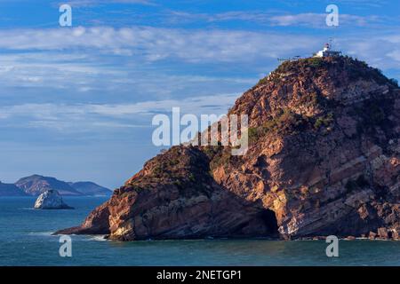 Mazatlan Lighthouse, Hafen von Mazatlan, Staat Sinaloa, Mexiko Stockfoto