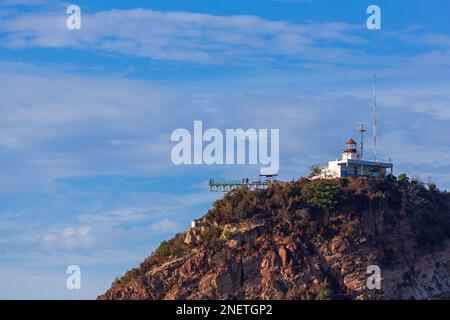 Mazatlan Lighthouse, Hafen von Mazatlan, Staat Sinaloa, Mexiko Stockfoto