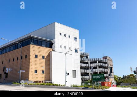 Cumberland Krankenhaus Westmead, öffentliches Krankenhaus, das psychiatrische Versorgung und psychische Behandlung Dienstleistungen für Bewohner von West-Sydney bietet,Australien Stockfoto