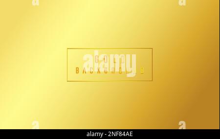 Premium Gold Luxury Metallic Vector Abstrakter Hintergrund Stock Vektor