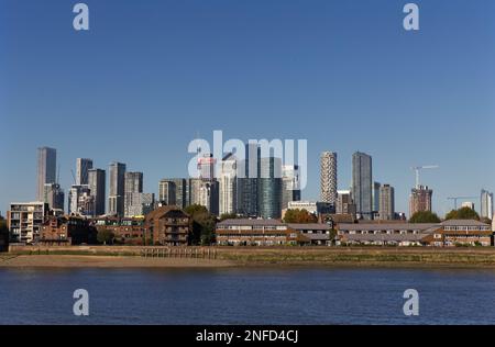 Canary Wharf Stockfoto