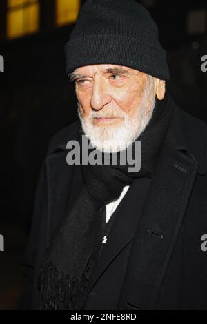 Mailand, Italien. 29. Januar 2023. Michelangelo Pistoletto nimmt an der Che Tempo Che Fa TV Show am 29. Januar 2023 in Mailand, Italien Teil (Foto: Alessandro Bremec/NurPhoto). Kredit: NurPhoto SRL/Alamy Live News Stockfoto