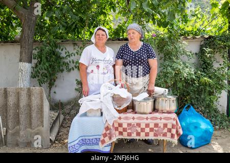 Moldawien. Orhei Vechi. Porträt Stockfoto