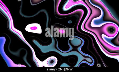 Schöner orientalischer Hintergrund. Abstrakter flüssiger welliger Hintergrund. Bunte Marmorstruktur, Stockfoto