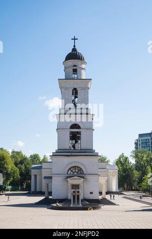 Moldawien. Chisinau. Die Geburtskirche Christi ist die wichtigste Kathedrale der Russisch-orthodoxen Kirche in der Innenstadt Stockfoto