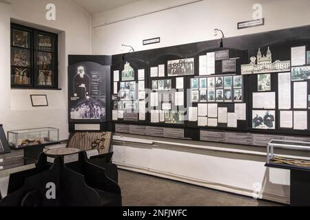 Rumänien. Maramures. Sighetu Marmatiei. Museum und Gedenkstätte der Opfer des Kommunismus und des Widerstands Stockfoto