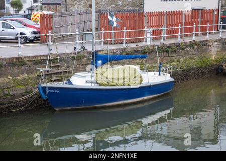 Boote auf dem Truro River in Truro, Cornwall Stockfoto