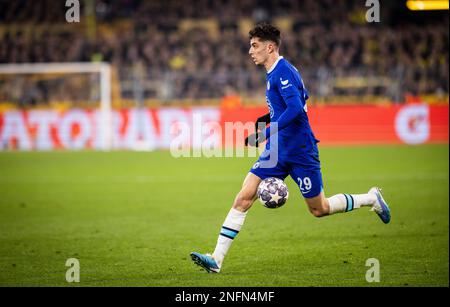 Dortmund, Deutschland. 15. Februar 2023. Borussia Dortmund - FC Chelsea London 15.02.2023 Copyright (nur für journalistische Zwecke) von : Moritz Mülle Stockfoto