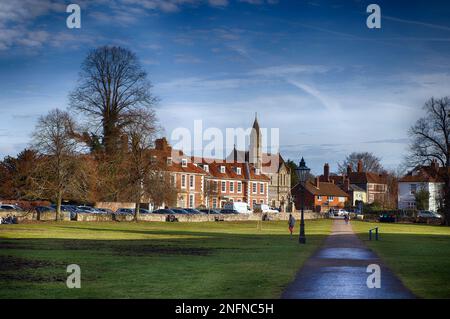 Sarum College, Salisbury Kathedrale in der Nähe Stockfoto