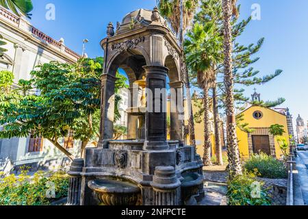 Las Palmas, Spanien, 26. Dezember 2022. Plaza del Espiritu Santo in Las Palmas de Gran Canaria, Spanien. Stockfoto