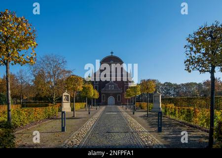 Barocke Kirche St. Francis in Zwillbrock Stockfoto