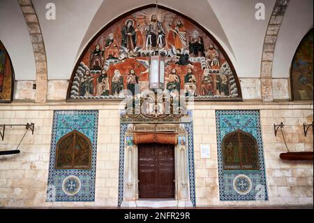 Jerusalem Israel. Armenische Kathedrale des Heiligen Jakob Stockfoto