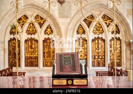 Jerusalem Israel. Die vier sephardischen Synagogen Stockfoto