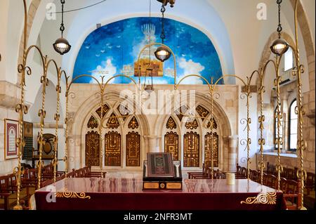 Jerusalem Israel. Die vier sephardischen Synagogen Stockfoto