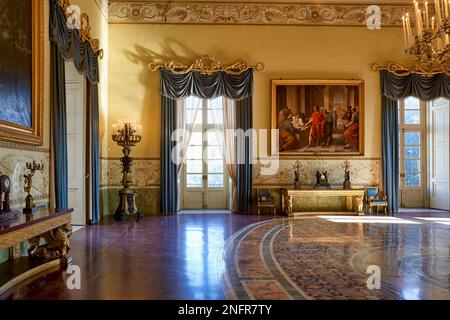 Neapel Kampanien Italien. Das Museo di Capodimonte ist ein Kunstmuseum im Palast von Capodimonte, einem großen Bourbon-palazzo in Neapel, Italien. Die Stockfoto