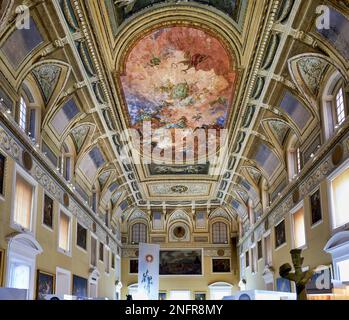 Neapel Kampanien Italien. Das Archäologische Nationalmuseum von Neapel (Museo Archeologico Nazionale di Napoli) ist ein wichtiges italienisches Archäologisches Museum Stockfoto