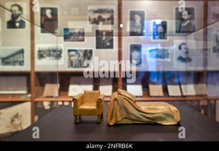 Professor Doktor Freud House Studio in Wien, Österreich Stockfoto