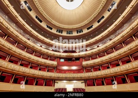 Die Wiener Staatsoper (Wiener Staatsoper) - Wien Österreich Stockfoto