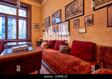 Dr. Freud Psychoanalytiker Studio in Wien Österreich Stockfoto