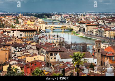 Innenstadt Von Florenz, Toskana, Italien Stockfoto