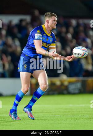 Wakefield, Großbritannien. 17. Februar 2023. Lee Gaskell von Wakefield Trinity Wakefield Trinity V Catalan Dragons, at the Bell Vue, Wakefield, West Yorkshire, Großbritannien, am 17. Februar 2023 Photo Credit Craig Cresswell Photography Credit: Craig Cresswell/Alamy Live News Stockfoto