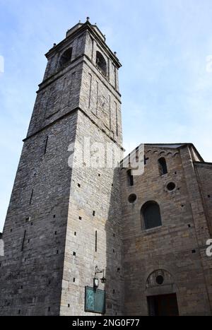 Basilica di San Giacomo in Bellagio, Italien Stockfoto